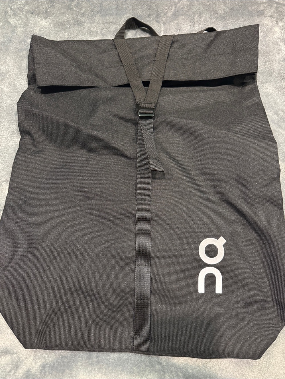 Brand New!! 💫On Running Black Roll-Top Backpack